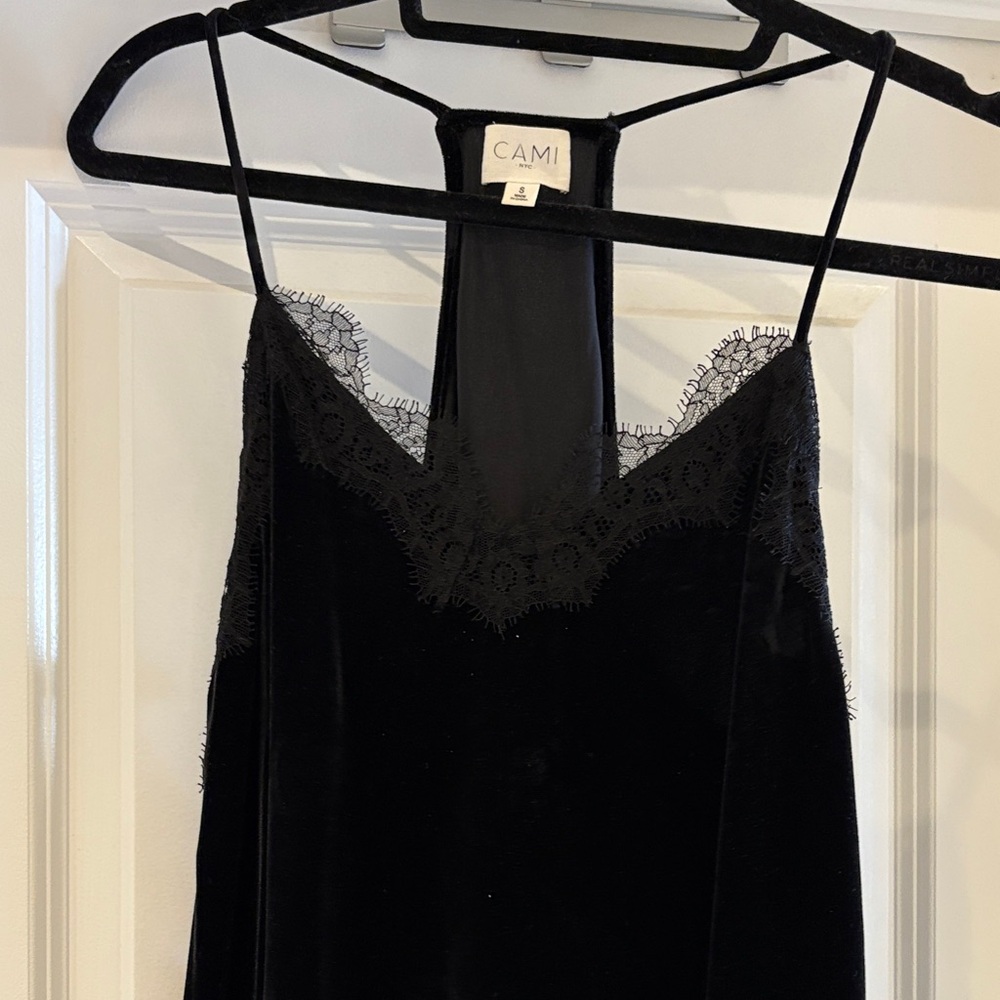 Cami NYC Velvet Top